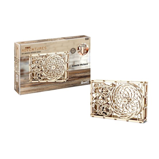 Revell Tiny Adventures Kinetic Picture Wooden Model Kit image number 2