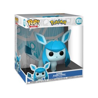 Funko POP Animation: Jumbo Pok&eacute;mon Glaceon Figure