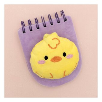 Mini Plush Chick Notebook