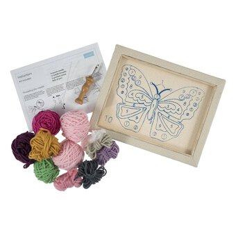 Trimits Butterfly Punch Needle Kit