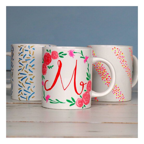 Uni-ball Posca Fluorescent PC-5M Marker Pens 4 Pack image number 3