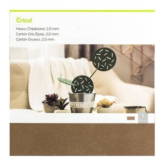 Cricut Heavy Chipboard 11 x 11 Inches 5 Pack