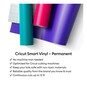 Cricut Aqua Permanent Smart Vinyl 13 x 36 Inches image number 3