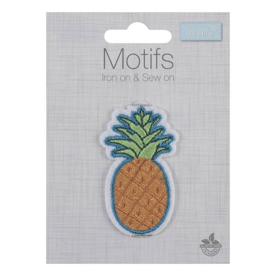 Trimits Pineapple Iron-On Patch image number 2