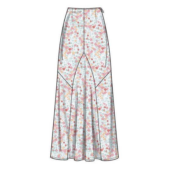 New Look Women&rsquo;s Skirt Sewing Pattern N6702 image number 4