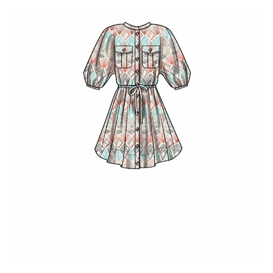 Simplicity Dresses and Jumpsuit Sewing Pattern S9544 (6-14) image number 4
