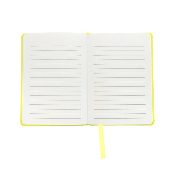 Yellow Lined Notebook A6   image number 3
