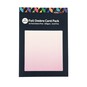 Pink Ombre Foil Card A4 16 Pack image number 3