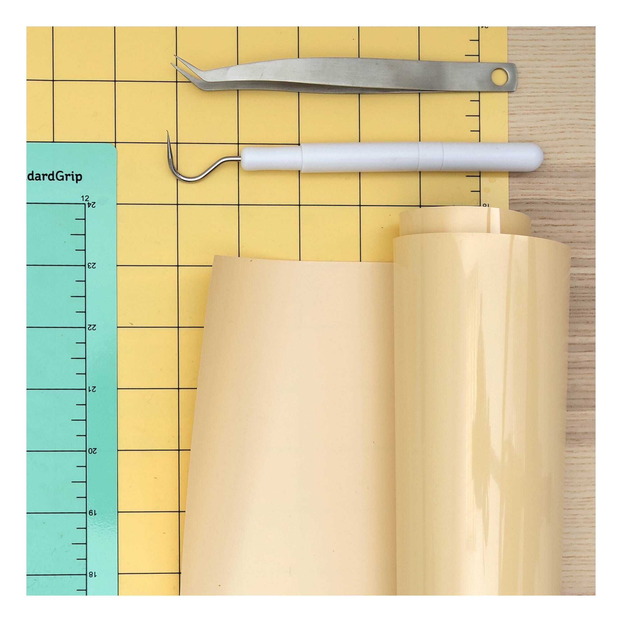 Siser Cream Easyweed Heat Transfer Vinyl 30cm x 50cm Hobbycraft