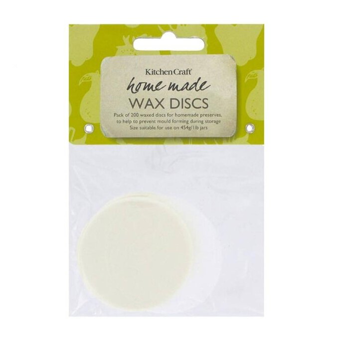 KitchenCraft Home Made Wax Discs 6cm 200 Pack image number 1