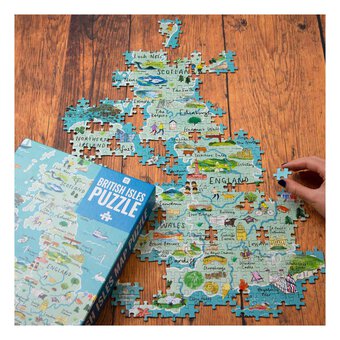 Talking Tables Pick Me Up British Isles Puzzle 1000 Pieces
