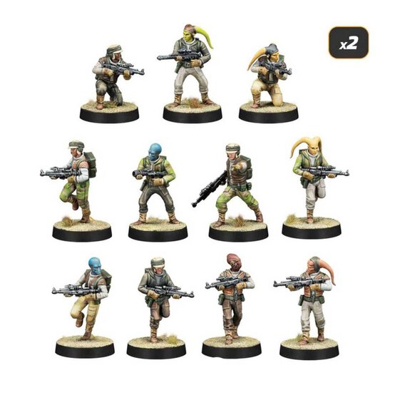 Star Wars: Legion Rebel Alliance Starter Set image number 3