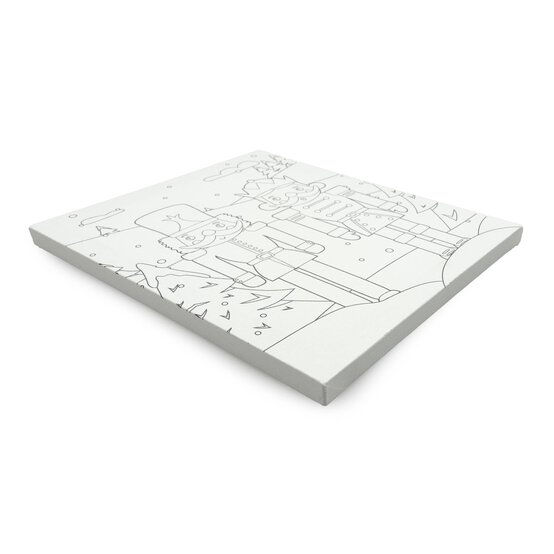 Nutcracker Colour-in Canvas image number 3