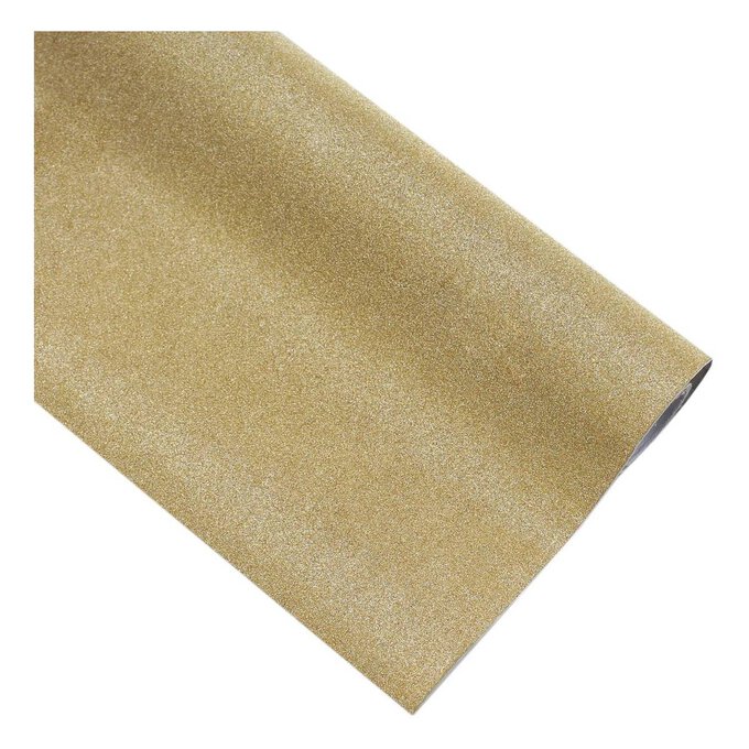 Gold Sparkle Glitter Special Effects Fablon 45cm x 1.5m image number 1