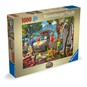 Ravensburger Holiday Cottage Jigsaw Puzzle 1000 Pieces image number 1