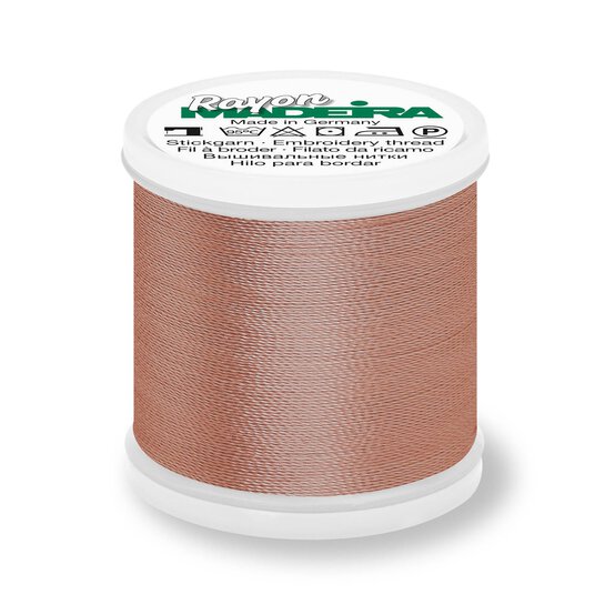 Madeira Dark Ecru Rayon 40 Thread 200m (1054) image number 1