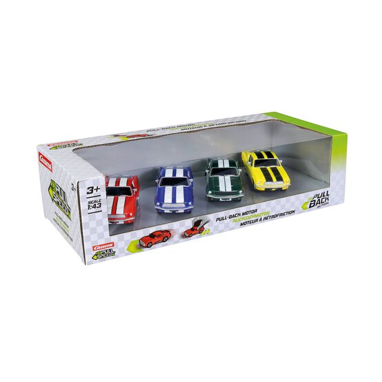 Carrera Pull Speed Mustang 67 4 Pack  image number 1