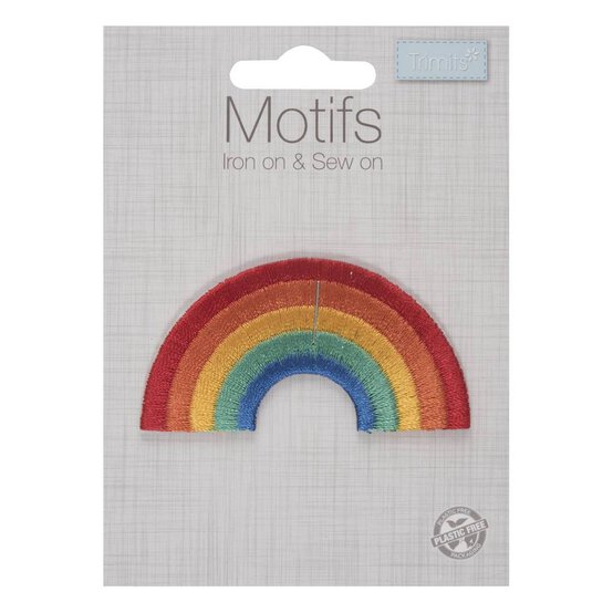 Trimits Rainbow Iron-On Patch image number 2