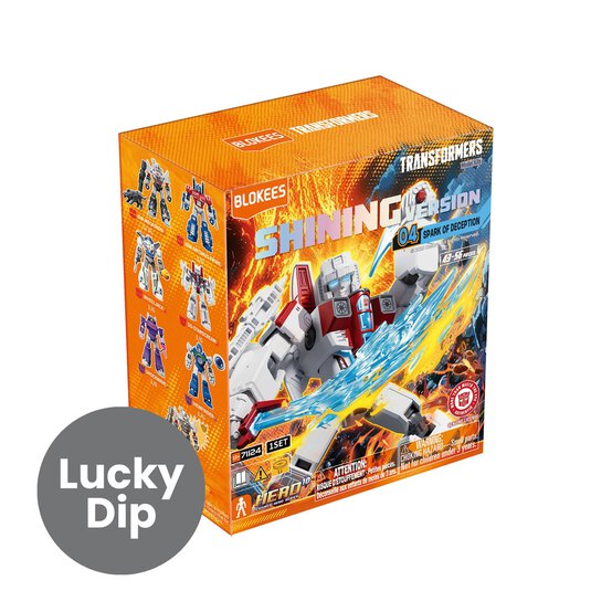 Assorted Blokees Transformers Shining Version 04 Spark of Deception Model Kit image number 1