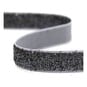 Metallic Metal Grey Woven Sparkle Ribbon 10mm x 2.5m image number 1