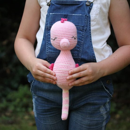 Sunny the Seahorse Crochet Pattern image number 1