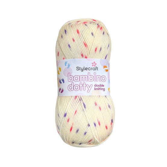 Stylecraft Glee Bambino Dotty Baby DK 100g image number 1