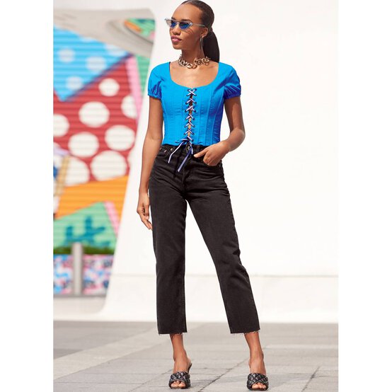 McCall’s Monica Top Sewing Pattern M8182 (6-14) image number 5