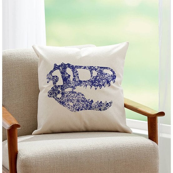 Cricut Cream Texture Cushion Cover image number 4