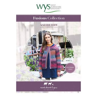West Yorkshire Spinners Aire Valley Fusions Ashberry Cardigan Digital Pattern 2