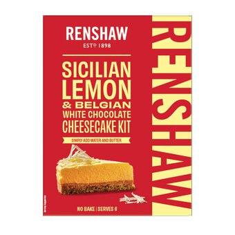 Renshaw Lemon and White Chocolate Cheesecake Kit 425g