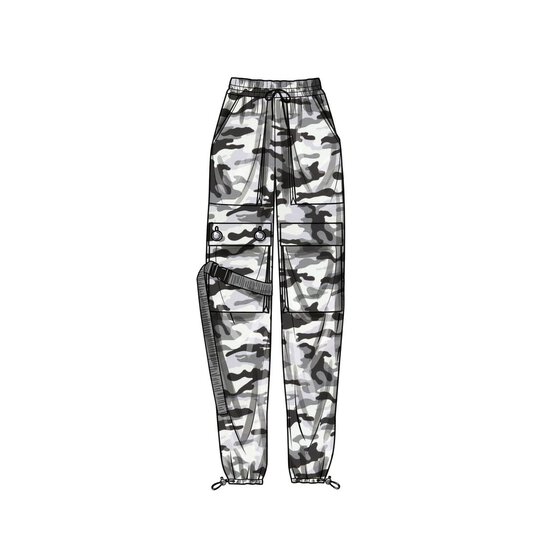 New Look Unisex Cargo Pants Sewing Pattern 6745 (XS-XL) image number 5