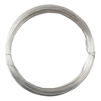 Salix Silver Plated Wire 0.6mm 10M