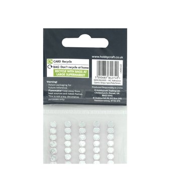 Pink Adhesive Gem Strips 5mm 5 Pack image number 5