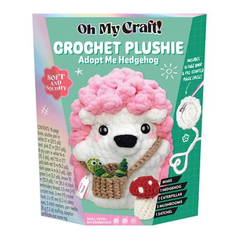 Oh My Craft! Adopt Me Hedgehog Crochet Plushie Kit