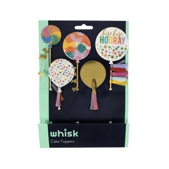 Whisk Balloon Cake Picks 5 Pack image number 7