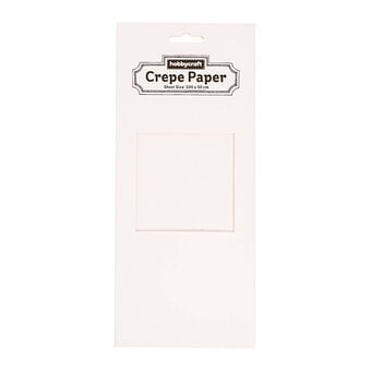 White Crepe Paper 100cm x 50cm image number 3