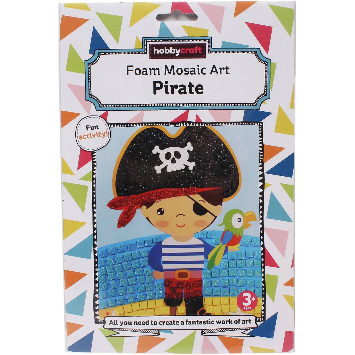 Foam Mosaic Art Pirate Hobbycraft