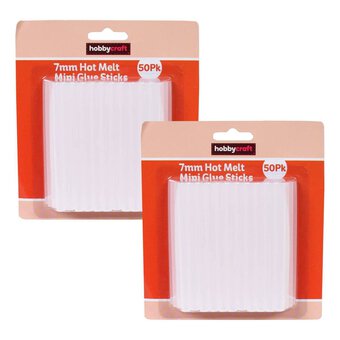 Hot Melt Glue Sticks 100 Pack Bundle