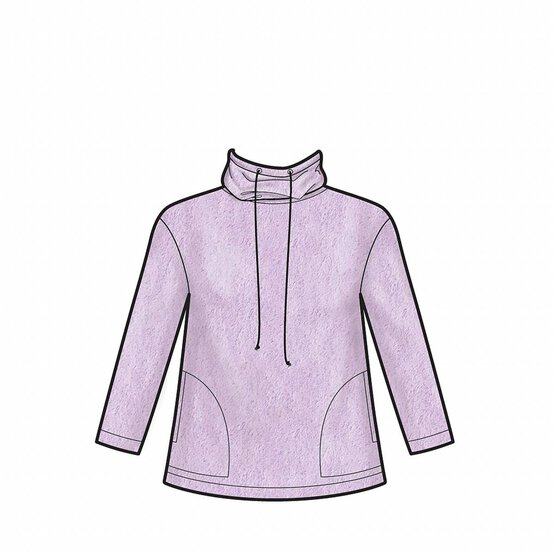 Simplicity Kids&rsquo; Knit Hoodie Sewing Pattern S9028 (8-16) image number 5