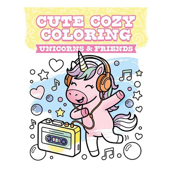 Cute Cozy Colouring: Unicorns and Friends | Hobbycraft