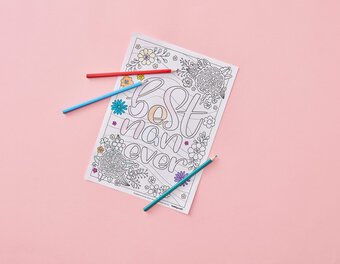 Free Best Nan Colouring Sheet