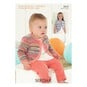 Sirdar Snuggly Baby Crofter DK Cardigans Digital Pattern 4633 image number 1