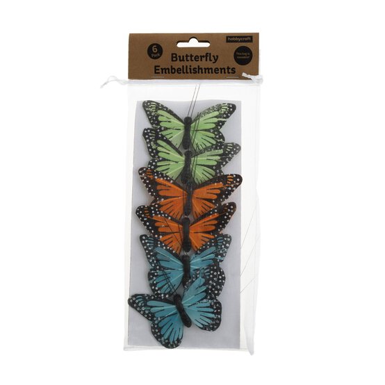 Butterflies on Wire 6 Pack image number 5