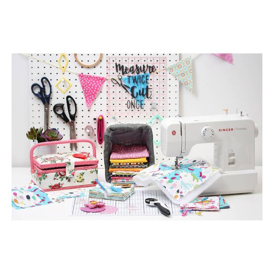 Singer Promise 1408 Sewing Machine and Needles Bundle image number 7