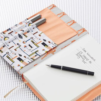 How to Sew a Fabric Notebook Cover