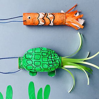 How to Make a Wind Sock Sea Creature