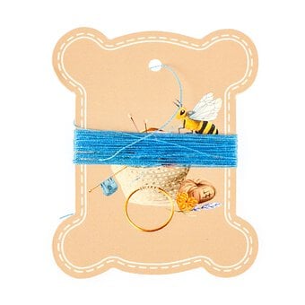 Bee Card Bobbins 6 Pack