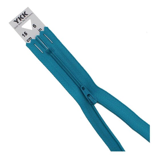 YKK Turquoise Dress and Skirt Zip 15cm image number 1