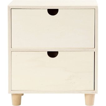 Wooden Chest of Drawers 23cm image number 3