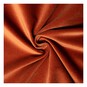 Rust Cotton Velvet Fabric by the Metre image number 1